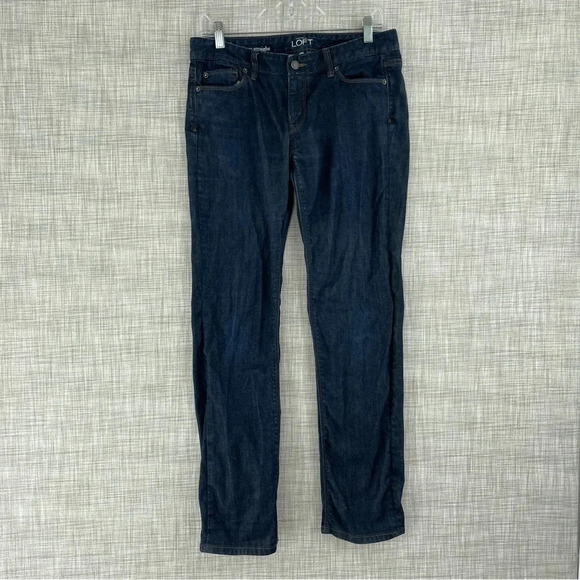 LOFT womnes size 6 modern straight jeans 0967 - Picture 1 of 9